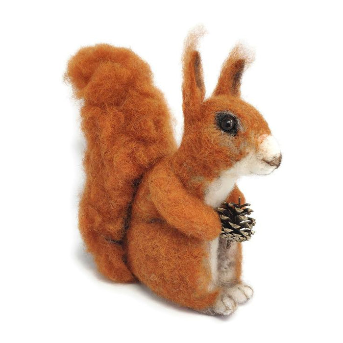 The Crafty Kit Company - Highland Squirrel - Needle Felting Kit