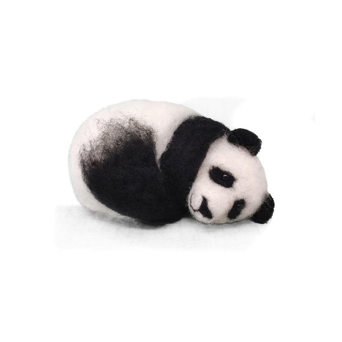 The Crafty Kit Company - Sleepy Panda - Needle Felting Kit