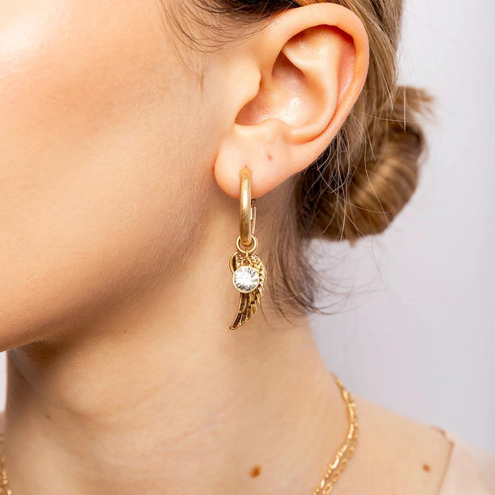 Bibi bijoux - Serenity Interchangeable Gold Hoop Earrings