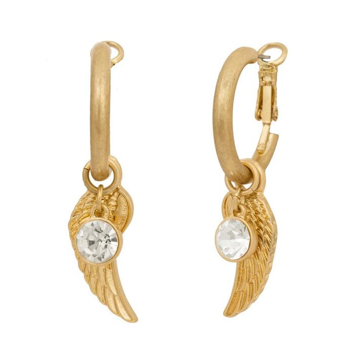 Bibi bijoux - Serenity Interchangeable Gold Hoop Earrings