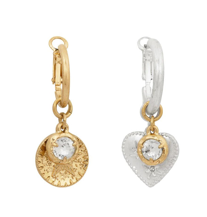 Bibi Bijoux - VersaStyle Multi-Way Gold Silver Mix Earring Gift Box