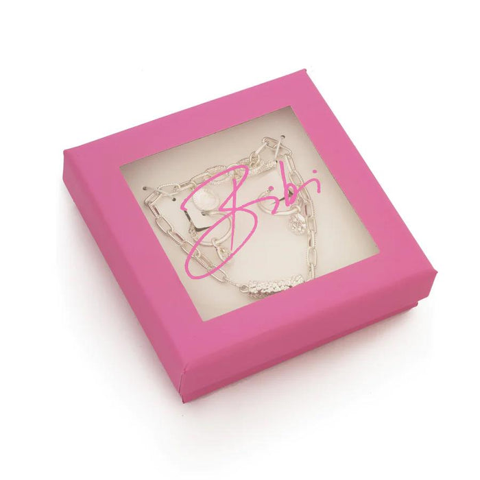 Bibi Bijoux - Radiance Silver Bracelet and Earring Set