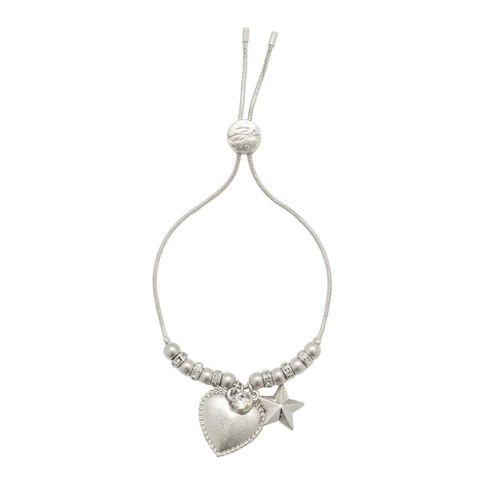Bibi bijoux - Stellar Harmony Friendship Bracelet Silver
