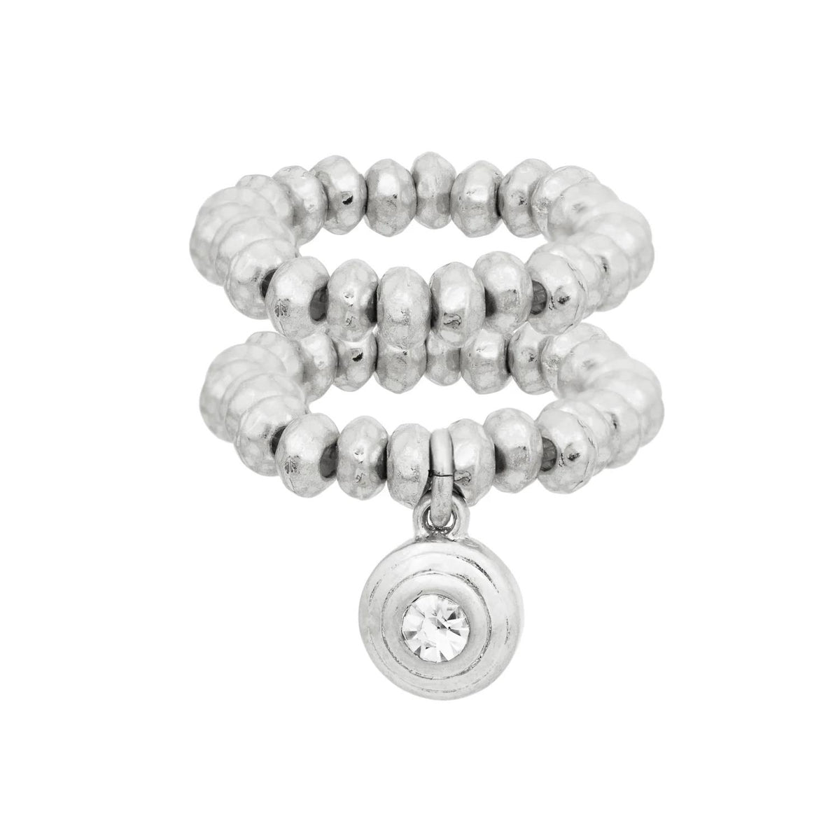 Bibi Bijoux - Harmony Adjustable Silver Ring Set — The In Accessories