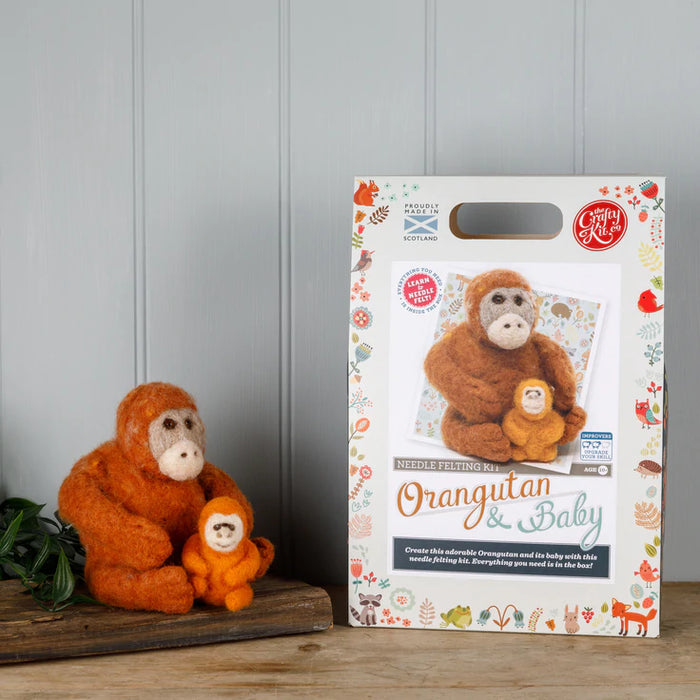 The Crafty Kit Company - Orangutan & Baby