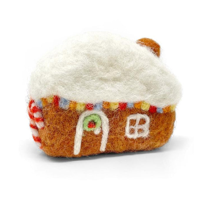 The Crafty Kit Company - Gingerbread House - Needle Felting Kit