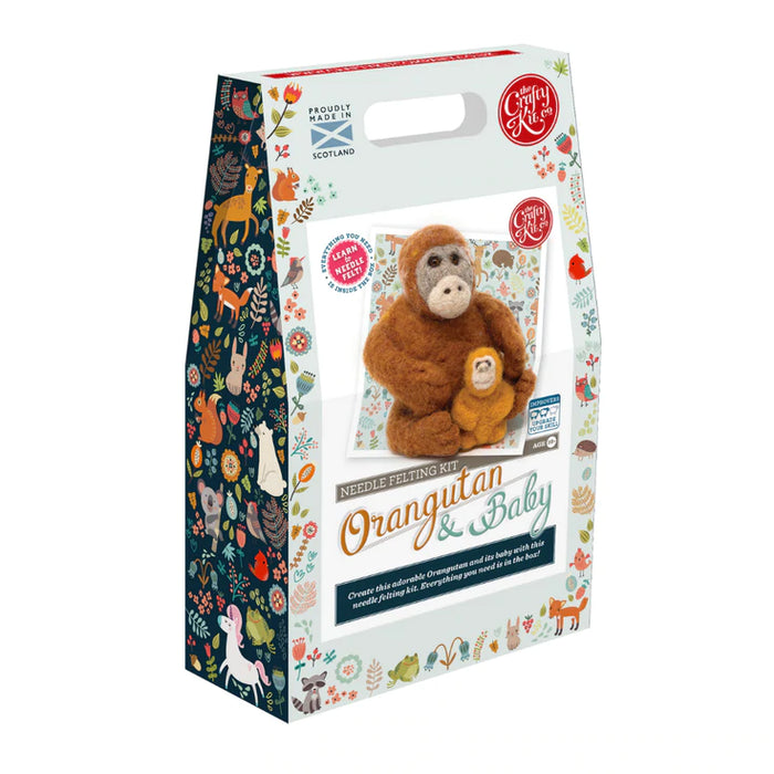 The Crafty Kit Company - Orangutan & Baby